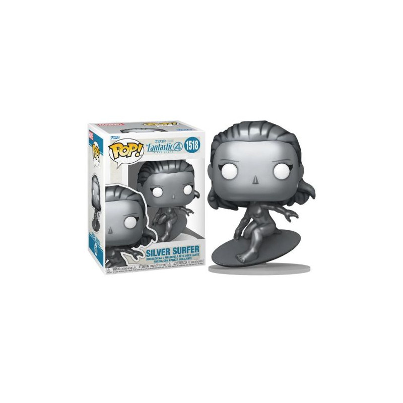 FUNKO POP Surfista Plateado 1518 - Los Cuatro Fantásticos - 889698835879