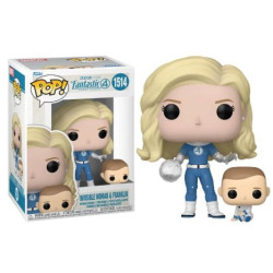 FUNKO POP Mujer Invisible con Franklin 1514 - Los Cuatro Fantásticos - 889698835831