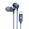 Auriculares con Cable ENERGY SISTEM Metallized - USB Tipo C · Microfono · Azul