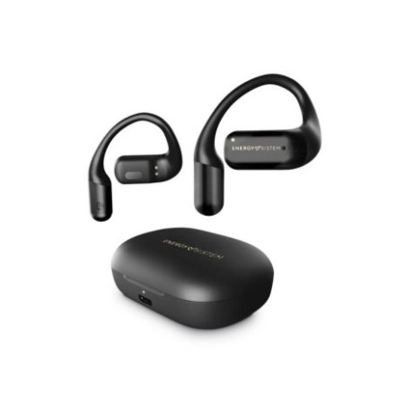 Auriculares Inalámbricos ENERGY SISTEM Openwave - BT 5.3 · Microfono · Estuche de Carga · Negro