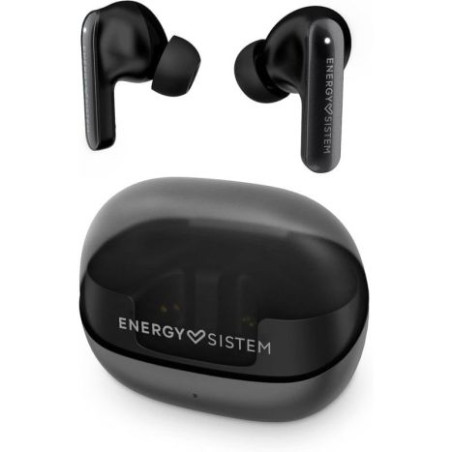 Auriculares Inalámbricos ENERGY SISTEM Serenity Anc  - BT 5.4 · Microfono · Estuche de Carga · Negro