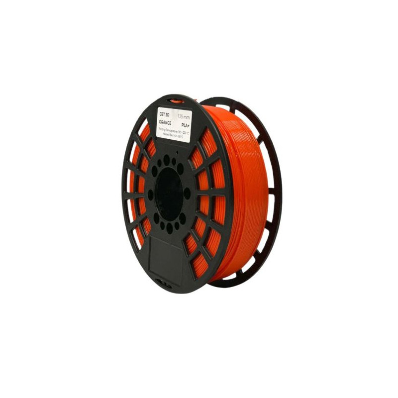Filamento 3D GST3D PLA 1.75mm 1Kg Naranja - GST3D-ORANGE