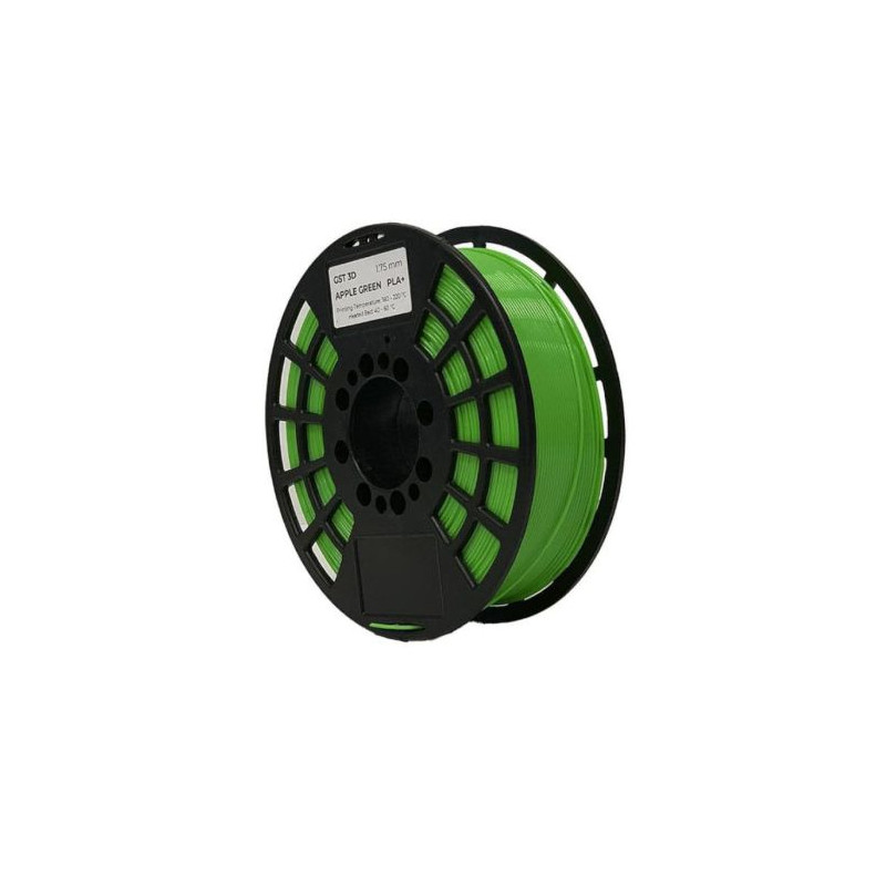 Filamento 3D GST3D PLA 1.75mm 1Kg Verde Manzana - GST3D-APPLEGREEN