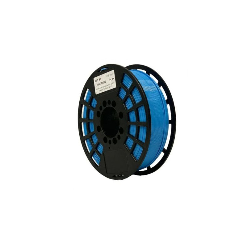 Filamento 3D GST3D PLA 1.75mm 1Kg Azul Claro - GST3D-LIGHTBLUE