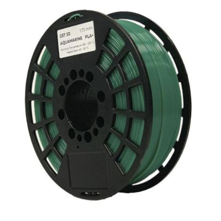 Filamento 3D GST3D PLA 1.75mm 1Kg Aguamarina - GST3D-AQUAMARINE