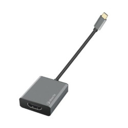 Adaptador USB Tipo C a HDMI 4K - 0.10cm · Gris