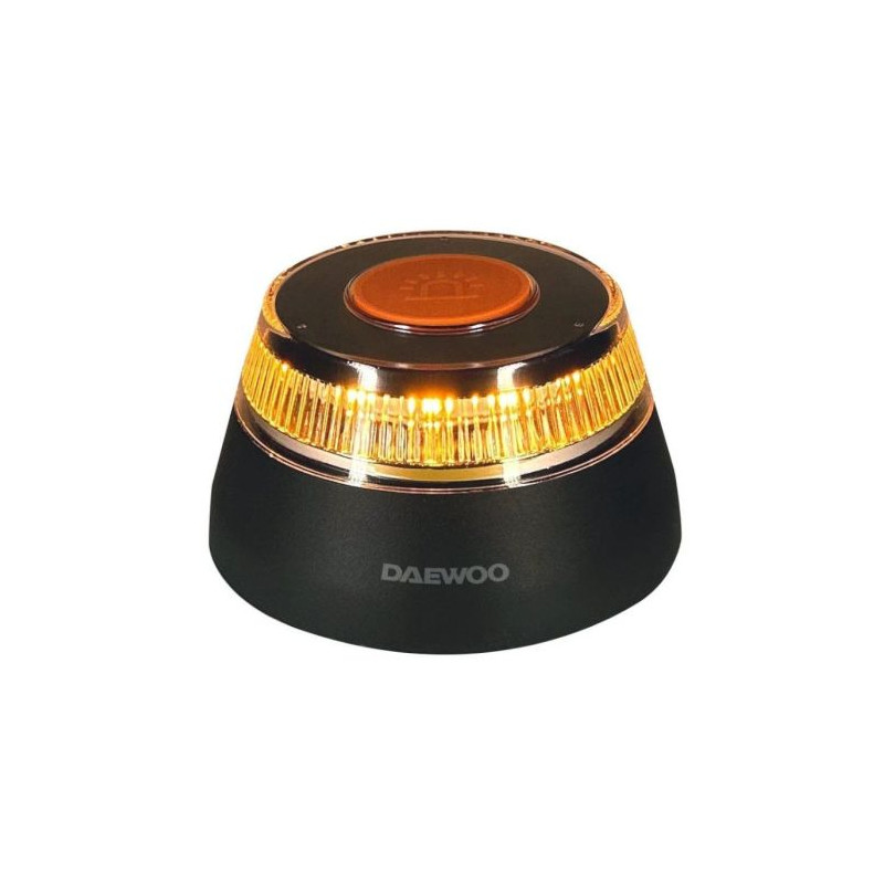 Luz de Emergencia para Coche DAEWOO DW5001 V16 - Base Imantada · Geolocalizable · Pilas AA