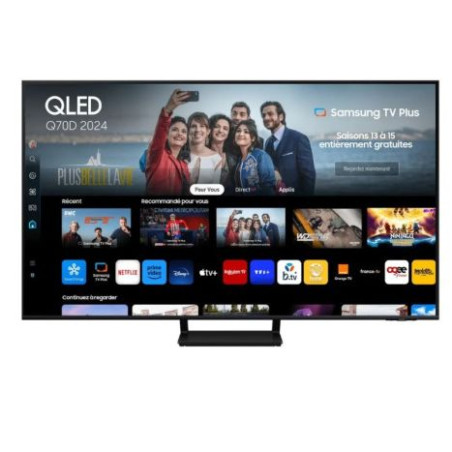 Televisor QLED SAMSUNG Q70D - 55 · 4K UHD · Smart TV · BT 5.2 · 4xHDMI · USB 2.0 · WiFi · Vesa 200x200