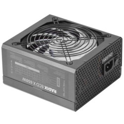 Fuente de Alimentación TACENS Radix Eco X 650 - 650W · Ventilador 140mm · ATX