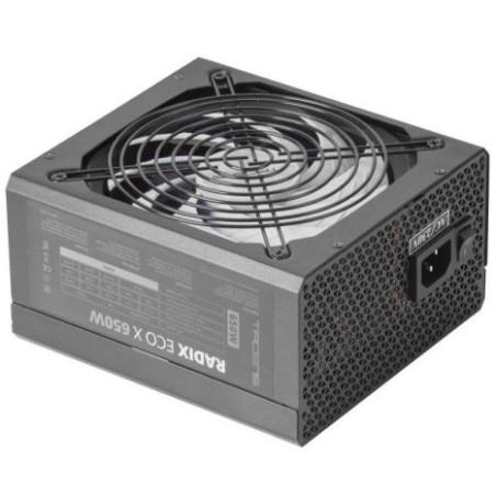 Fuente de Alimentación TACENS Radix Eco X 650 - 650W · Ventilador 140mm · ATX