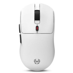 Ratón Gaming Inalámbrico KROM Klever - USB · 1000DPI · Blanco