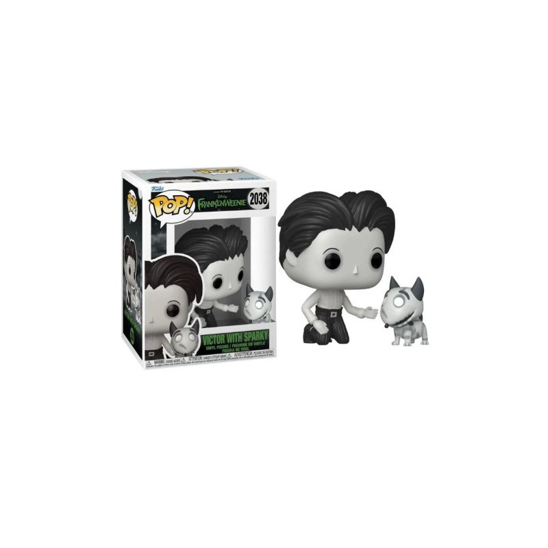 FUNKO POP Victor con Sparky 2038 - Frankenweenie - 889698861533