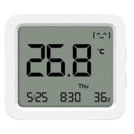 Termostato XIAOMI Monitor 3 - BT5.0 · Temperatura · Humedad · Blanco