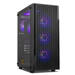 Caja Semitorre NOX Infinity Beta - ATX · 1x3.5 · 2x2.5 · USB 3.2 · Negro