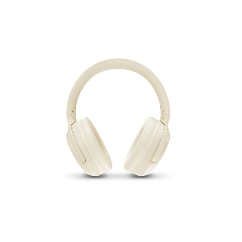Auriculares Diadema Plegables ENERGY SISTEM Cream Rizz - Microfono · Blanco Crema