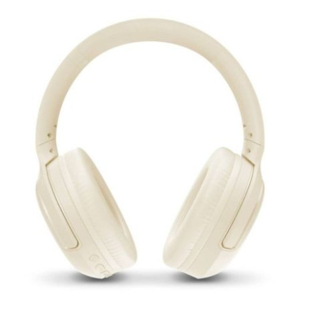 Auriculares Diadema Plegables ENERGY SISTEM Cream Rizz - Microfono · Blanco Crema