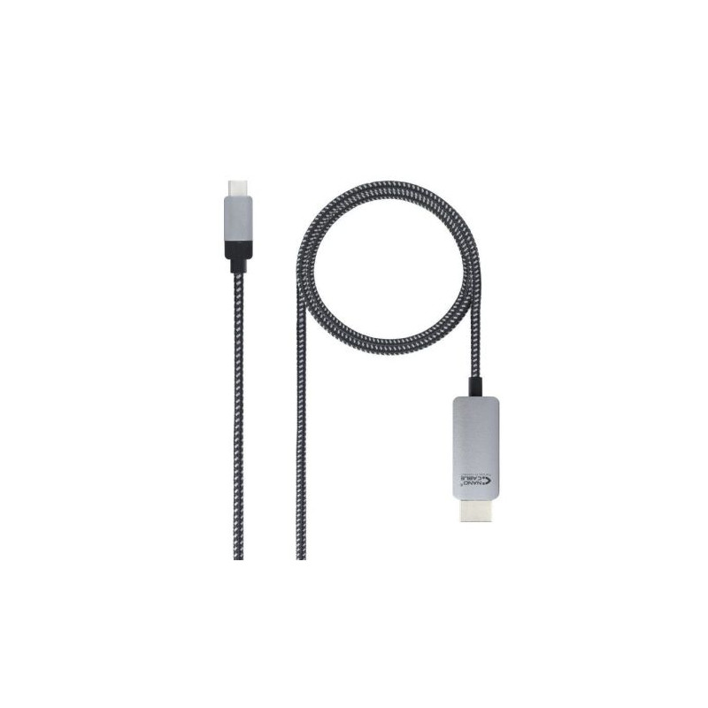 Cable USB Tipo C/M a HDMI/M - 1.8 m · Negro