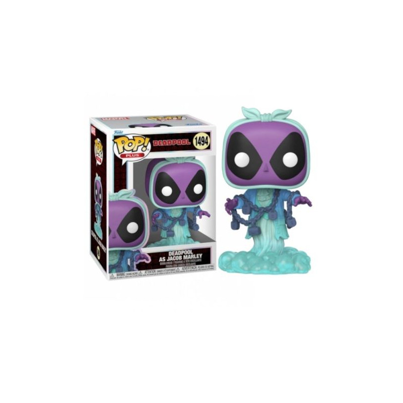 FUNKO POP Deadpool como Jacob Marley 1494 - Deadpool - 889698839877