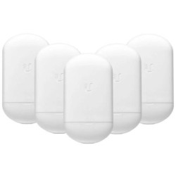 Pack 5 Puntos de Acceso de UBIQUITI NanoStation Loco 5 - 5GHz · 13dBi · PoE Pasivo 2 Pares