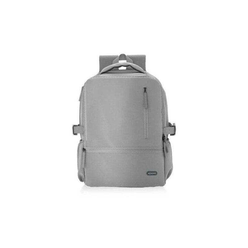 Mochila para Portátil AISENS ASBG-BP087-GR- 15.6 · Impermeable · Gris