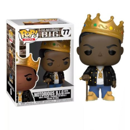 FUNKO POP Rey Notorius B.I.G 77 - The Notorious BIG - 889698315500