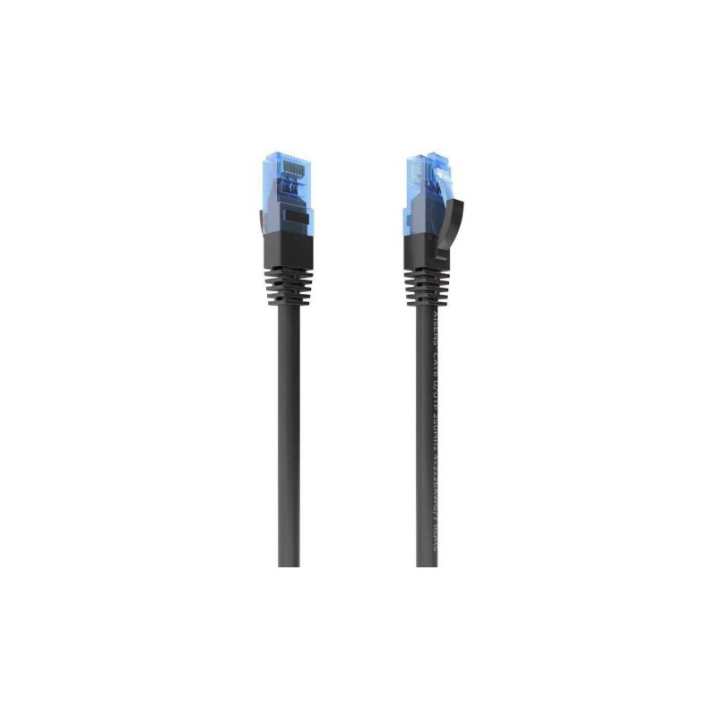 Cable de Red Latiguillo RJ45 SFTP Cat.6 - 0.25m · Negro