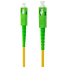 Cable de Fibra Optica Latiguillo SC/APC a SC/APC - 2m · Amarillo