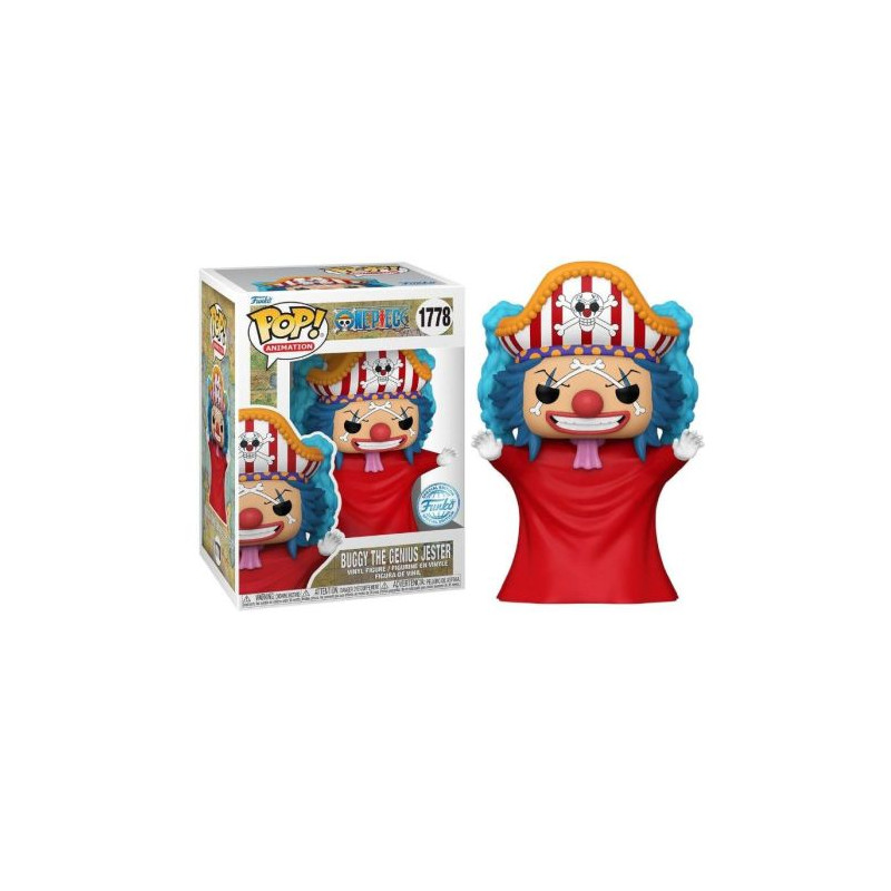 FUNKO POP Buggy el Genius Jester 1778 - One Piece Exclusivo - 889698828345
