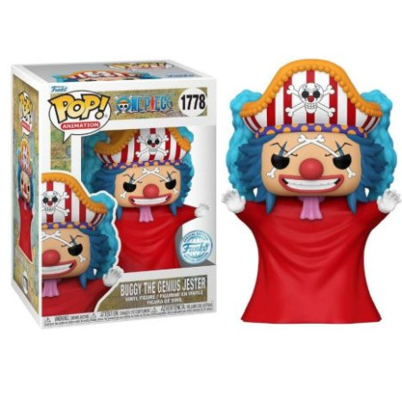 FUNKO POP Buggy el Genius Jester 1778 - One Piece Exclusivo - 889698828345