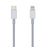 Cable USB 2.0 Tipo C/M a Lightning/M - 2m · Blanco