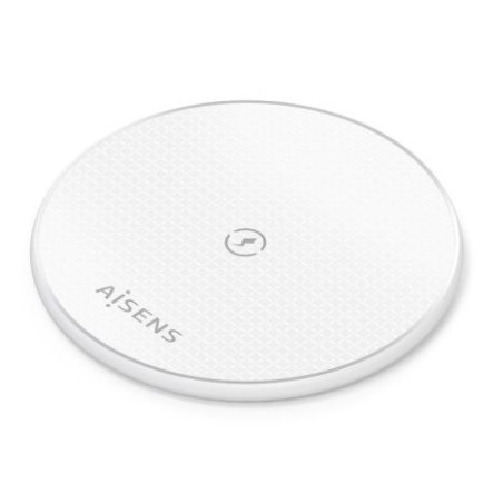Cargador Inalámbrico AISENS ASCH-15W1WC057-W - 15W · USB Tipo C · Blanco