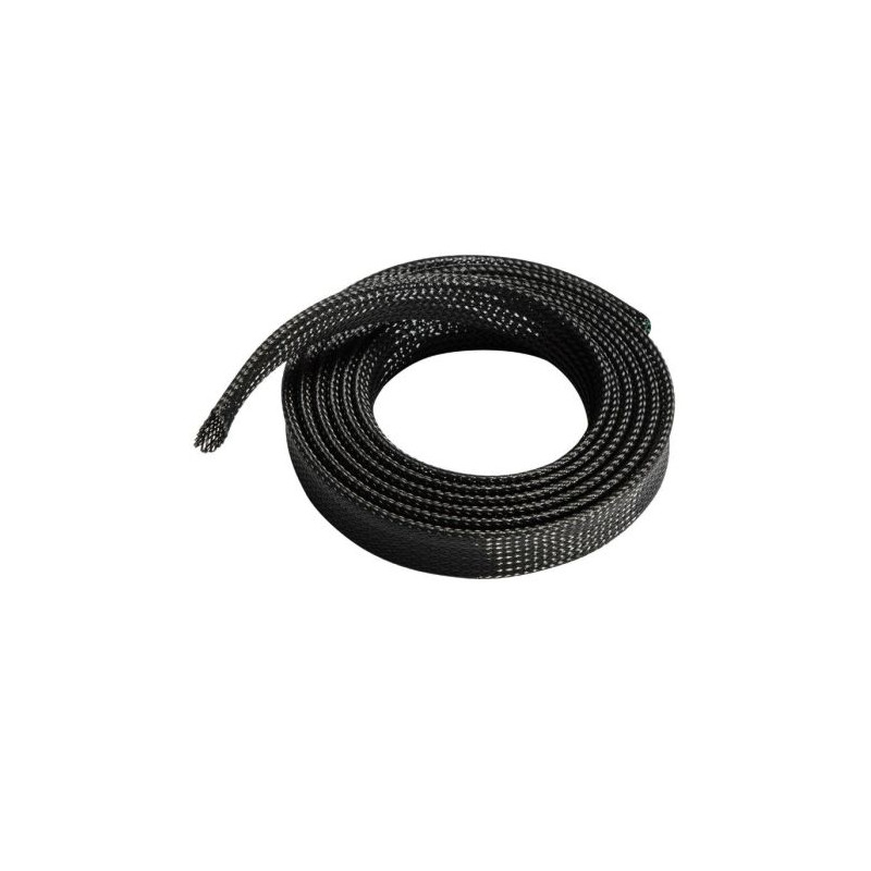 Organizador de Cables de Poliester AISENS A151-0405 - 1m · Negro