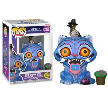 FUNKO POP Derpy con Sussie 2260 - KPOP Demon Hunter Brillante en la Oscuridad - 889698946933