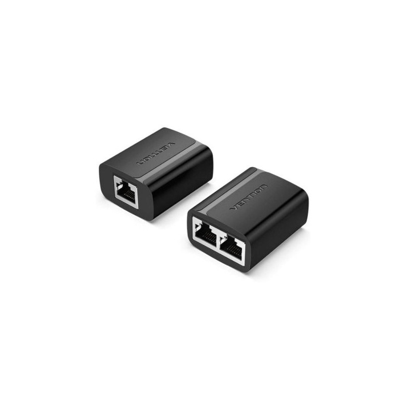 Pack 2 Divisores de Red VENTION IPTB0 - RJ45 · 100Mbps · Negro