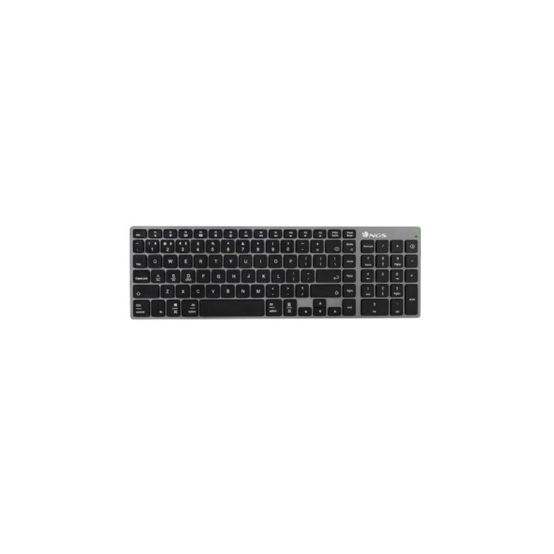 Teclado Inalámbrico NGS Fortune - BT · Recargable · Negro