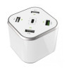 HUB de Carga AISENS ASCH-5PQC-W - 48W · UCB Tipo C · 4xUSB · Blanco