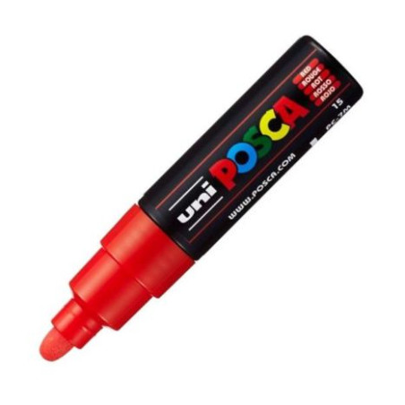 Marcador POSCA PC-7M - 4.5mm · 5.5mm · Rojo · 6 Unidades
