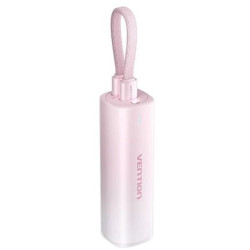 Powerbank VENTION FHWR0 - 5000mAh · USB Tipo C · Rosa