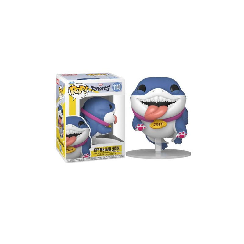 FUNKO POP Jeff el Tiburón Terrestre 1140 - Marvel Rivals - 889698881692