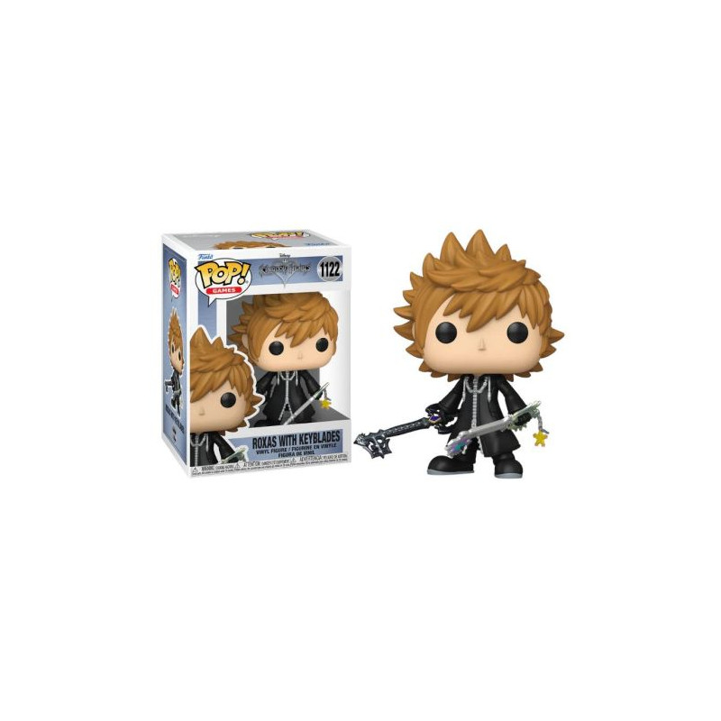 FUNKO POP Roxas con Keyblades 1122 - Kingdom Hearts - 889698881678