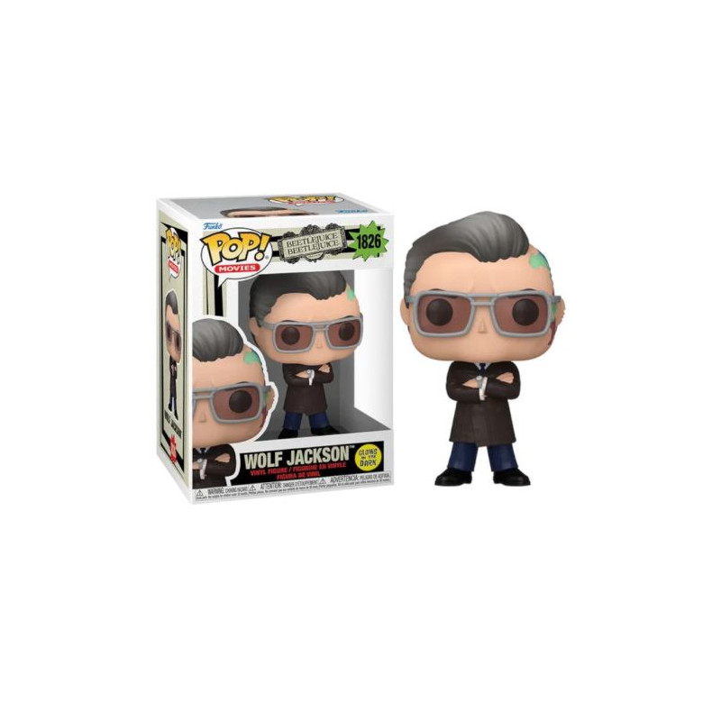 FUNKO POP Wolf Jackson 1826 - Beetlejuice Brillante en la Oscuridad - 889698866842