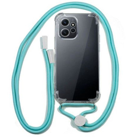 Funda para Smartphone COOL 8434847067797 - Transparente · Cordón Celeste · Xiaomi Redmi Note 12