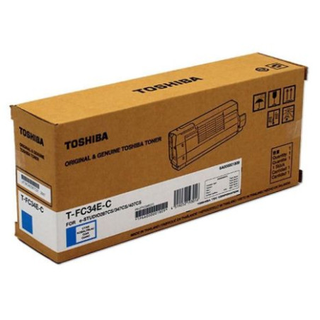 Toner Original TOSHIBA T-FC34 Cian - 6A000001809 [PAG-12000]