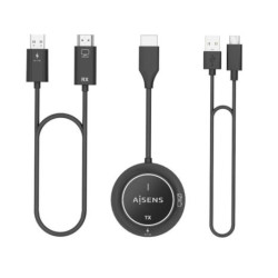 Transmisor HDMI Inalambrico con USB - 30m · Negro