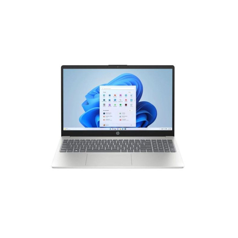 Portatil HP 15-FC0127NS - AMD Ryzen 7-7730U · 15.6 FHD · 8GB · 512GB SSD · Win11 · Plata