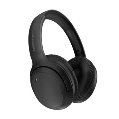 Auriculares Diadema con Bluetooth ENERGY SISTEM Headset Hush- USB Tipo C · BT · Microfono · Negro