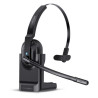 Auricular Inalambrico con Base ENERGY SISTEM Voice Pure Office Headset - Monoaural · Microfono · Base de carga · Negro