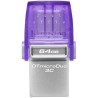Pendrive KINGSTON DataTraveler microDuo 3C DTDUO3CG3/64GB - 64GB · USB 3.2 · USB Tipo C · Lila