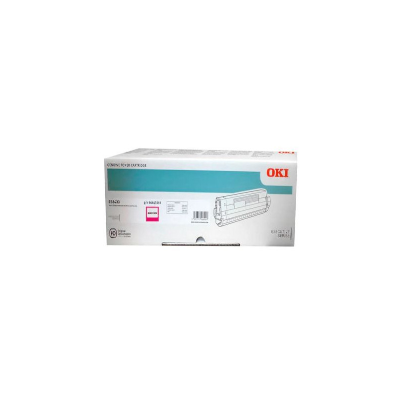 Toner Original OKI ES8433 Magenta - 46443118 [PAG-10000]
