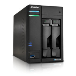 Servidor NAS ASUSTOR Lockerstor 2 Gen2 - Intel · 4GB · 4 Bahias · LAN
